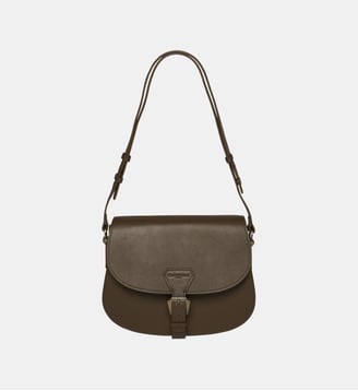 Sac à main Flâneur rose passion - Ines de la Fressange Paris - Marron