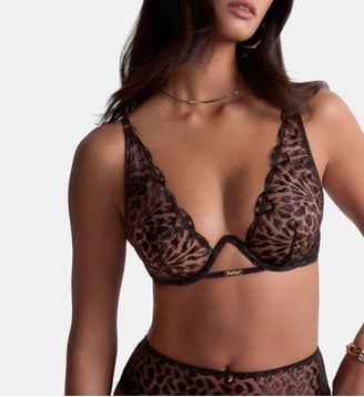 Soutien gorge Triangle mono-armature - Aubade - Marron