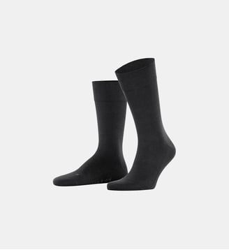 Chaussettes Sensitive New York Fibre artificielle - Falke - Noir