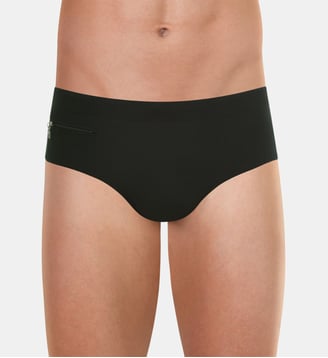 Slip de bain  fibres recyclées - Eminence - Noir