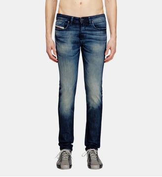 Skinny Jeans Low Waist 1979 Sleenker - Diesel - Bleu foncé