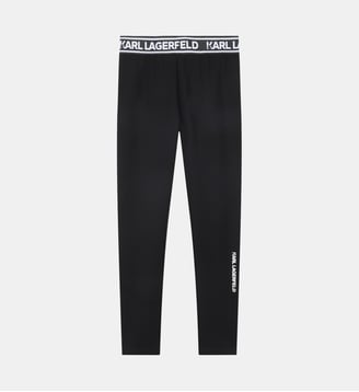 Élastique des legging - Karl Lagerfeld Kids - Black