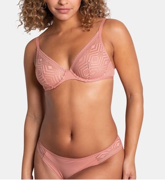 Tanga ONDINE - Passionata - Rose