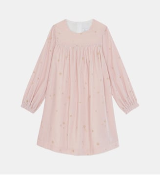 Robe -  velours étoiles - Tartine Et Chocolat - Rose pâle