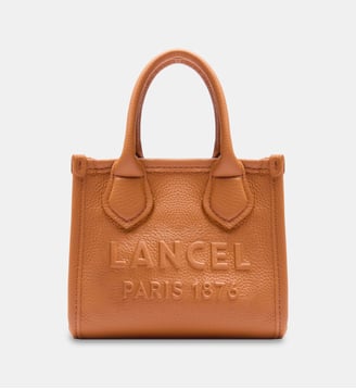 Mini sac cabas Jour en cuir - Lancel - Marron