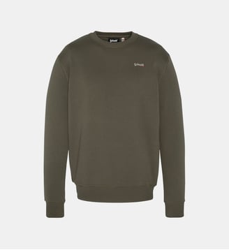 Sweatshirt ras du cou - Schott - Kaki