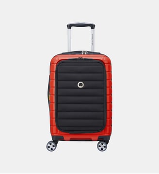 Valise cabine 4R 55 cm - Delsey Paris - Rouge intense