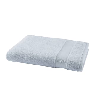 Drap De Douche Pétale - Anne de Solène - Gris perle
