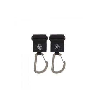 Attaches poussette - Lassig - Noir