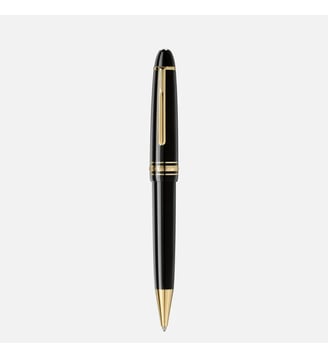 Stylo Bille Meisterstuck Acier 132452 - Montblanc - Doré et noir
