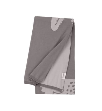 Plaid en coton - Lacoste Home - Gris