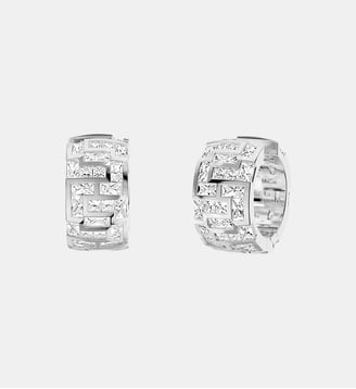 Boucles D'Oreilles Ice - APM Monaco - Blanc