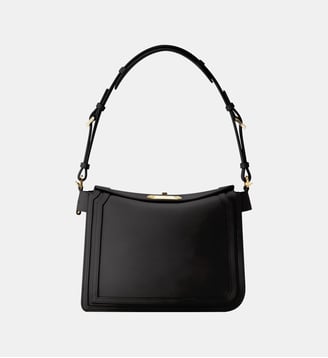 Sac Compagnon 20 En Cuir - Lanvin - Noir