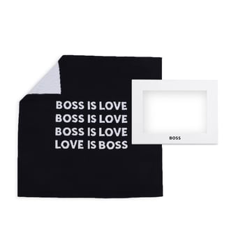 Couverture en tricot - BOSS Kidswear - Bleu cargo