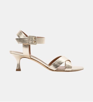 Rosalia - Sandales En Cuir Nappa Or - Parallèle - Or