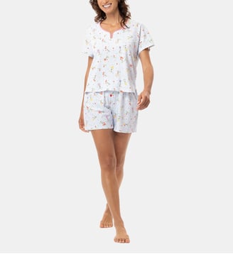 Pyjama short en coton DAISY 200 Lingerie Le Chat