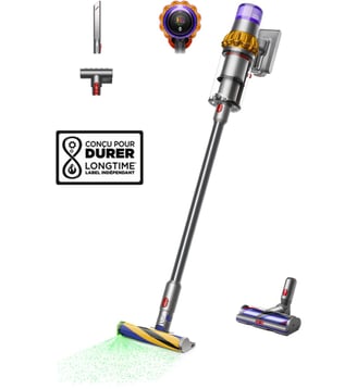 Aspirateur balai V15 Detect Absolute - Dyson - Gris