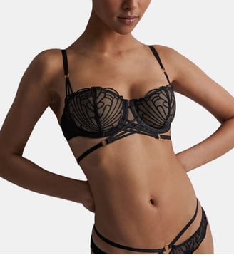 Soutien gorge Corbeille - Aubade - Noir
