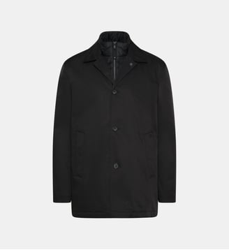 Imperméable droit avec parement amovible Dolan - Digel - Noir