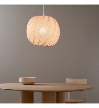 Suspension boule en bambou tissé - AM.PM - Naturel