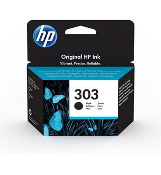Cartouche d'encre Originale 303 Noire Standard - T6N02AE HP