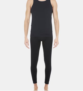 Débardeur droit Suprem Cotton coton stretch - Hom - Noir