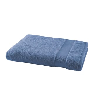 Drap De Douche Pétale - Anne de Solène - Bleu