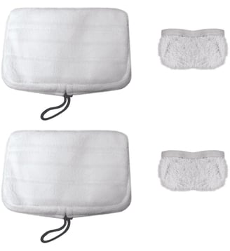 Lingettes et serpillères 2 serpillières 2 bonnettes Vaporetto SV240 SV220 - Polti - Standard