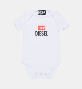 Body bébé avec logo - Diesel Kids - Blanc