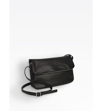 sac Amélia en cuir - Agnès b. - Noir