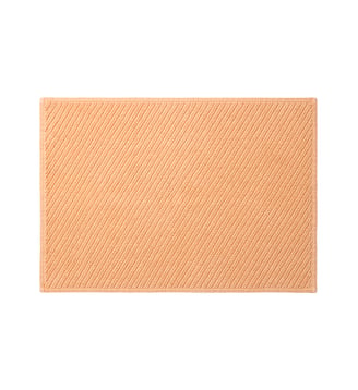 Tapis de bain  en coton - Desforges - Pêche