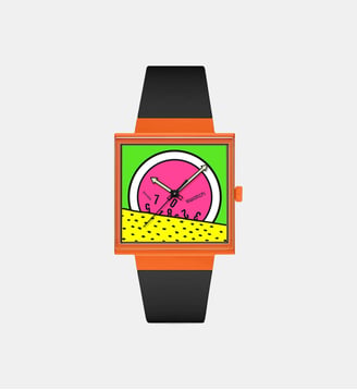 Montre What if Orange SO34Z101 - Swatch - Orange
