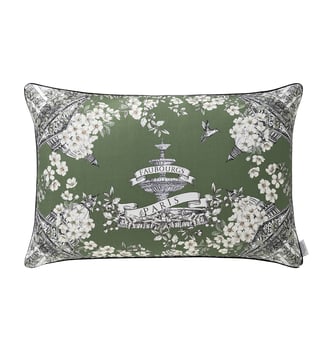 Housse de coussin imprimée en lin, FAUBOURG Alexandre Turpault