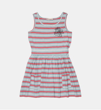 Robe sans manches avec logo - Marni - Blanc cassé