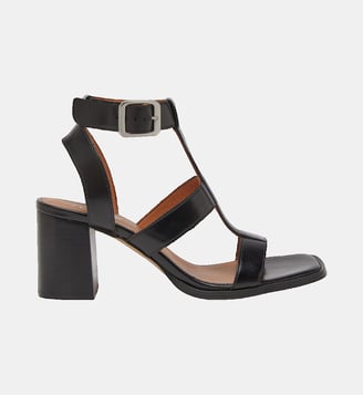 Sandales à talons Vilma cuir - Jonak - Noir
