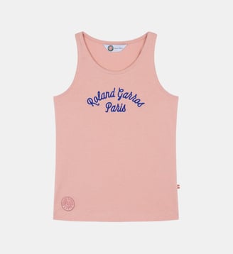 Débardeur  Stripes - Roland-Garros - Rose