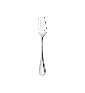 Fourchette à salade en argent massif - MALMAISON Christofle