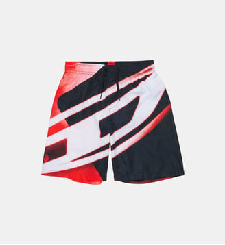 Boxer de bain avec logo - Diesel Kids - Noir