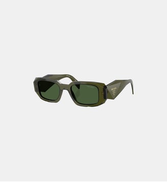 Lunettes de soleil Rectangulaire PR 17WS - Prada - Bouteille transparent