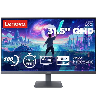 Ecran PC Gamer LOQ 32Q-10 32" VA QHD 180 Hz - Lenovo - Noir