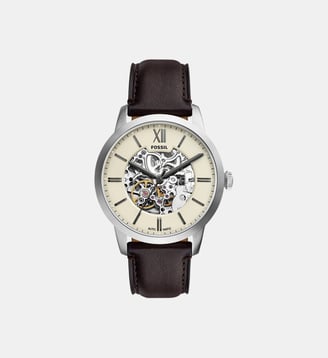 Montre automatique Townsman Ivoire ME3299 - Fossil - Argenté