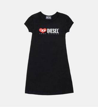 Robe avec logo - Diesel Kids - Noir