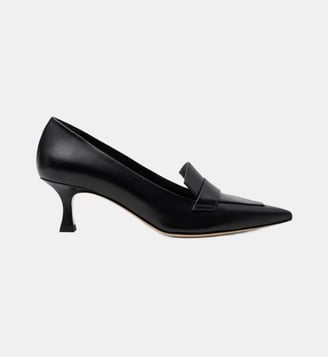 Austin - Mocassins En Cuir Veau Lisse Noir - Parallèle - Noir