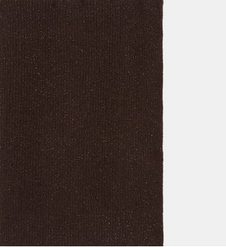 Écharpe meluxa - Motif uni - Caroll - Marron foncé