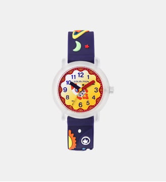 Montre Lou Bleu foncé XE3017AX\24 - Louis Pion - Transparent