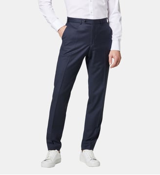 Pantalon de costume regular Per-V - Digel - Bleu foncé