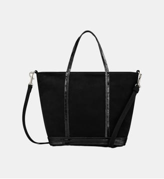 Cabas S en Cuir - Vanessa Bruno - Noir