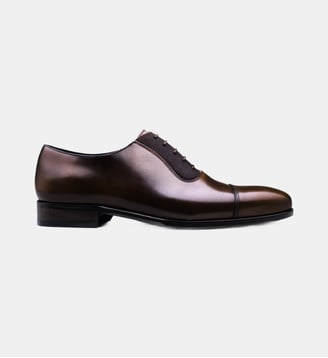 Richelieu cuir HEATHROW - Finsbury - Marron