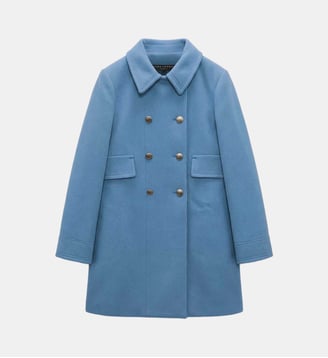 Manteau Drap De Laine Marceau - Tara Jarmon - Horizon