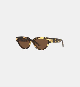 Lunettes de soleil Rond BV1035S - Bottega Veneta - Écaille de tortue marron